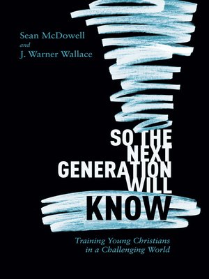 So the Next Generation Will Know - ebook